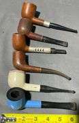 Pipe Holder with Six Tobacco Pipes