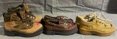 Three Pairs of Children's Shoes: Guess, and Two pairs of Thom McAn