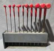 Allen T-Handle Hex Key Set with Additional L-Wrenchs in Case