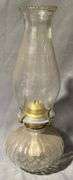 Florasense Glass Oil Lamp with Brass Burner and Original Packaging, 12″