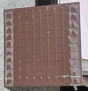Square Ceramic Tiles in Various Colors