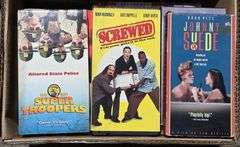 VHS Tapes, DVDs, and More