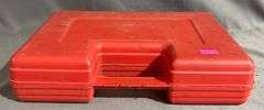Electrical Soldering Gun Kit with Red Plastic Case