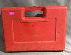 Electrical Soldering Gun Kit with Red Plastic Case