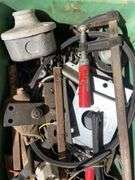 Hardware Components and Tools in Plastic Bins