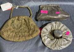 Three Handbags Including Walborg and Whiting & Davis Designs