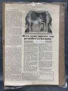 Needlecraft Magazines, Advertising Ephemera, and Metal Mesh Coin Purse