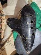 Miscellaneous Household Items Including Ocarina, Glass Dish, and Picture Frame