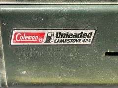 Coleman Unleaded Camp Stove Model 424