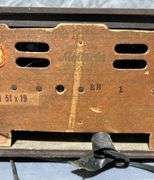 Motorola Model 51X19 Tube Radio With Exposed Speaker and Dial (damaged, see pictures)