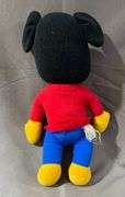 Mickey Mouse Plush Doll with Embroidered Logo on Sweater (small tear)