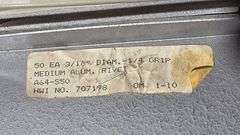 Buffalo Hand Riveter with Case and Rivets, 11″ L