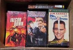 VHS Tapes, DVDs, and More