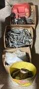 Hardware, Fasteners, and Tin Wastecan
