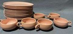 Russel Wright Steubenville Dinner Plates and Coffee Cups