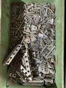 Hardware Components and Tools in Plastic Bins