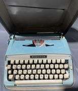 Webster Manual Typewriter with Case