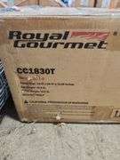 Royal Gourmet
Barrel Charcoal Grill in black with Front Storage Basket and Hooks