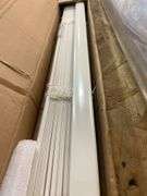 White Cordless Room Darkening Vinyl Mini Blinds with 1 in. Slats-52.5 in. W x 48 in. L (Actual Size 52 in. W x 48 in. L)