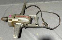 Power Kraft 1/2-Inch Electric Drill, Model TPC 9229A made by Montgomery Ward (minor damage to cord, see photos)