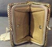 Four Evening Bags with Beaded, Mesh, and Metallic Designs