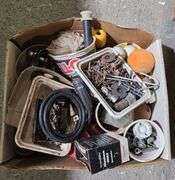 Three Boxes of Electrical and Mechanical Components