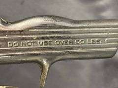 Metal Spray Gun with Attached Canister, Marked ’99-B’