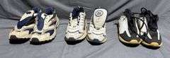 Three Pairs of Children’s Athletic Shoes from Everlast, Nike, and Street Lights