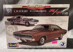 Revell 1968 Dodge Charger R/T Plastic Model Kit, 1:25 Scale