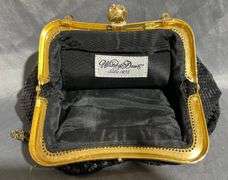 Two Evening Bags Featuring Beaded and Mesh Designs inc. Whiting & Davis