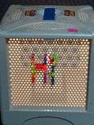 Lite-Brite Cube with Pegs and Power Cord, 9”x9”x9”
