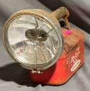 Big Beam No. 166 Sealed Beam Handheld Flashlight, Metal Construction