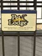 Black Metal Pet Lodge Wire Crate by Miller Manufacturing Co., 24x17x20″