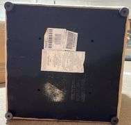 Fabric-Covered Storage Ottomans with Removable Lids, 17x17x17”