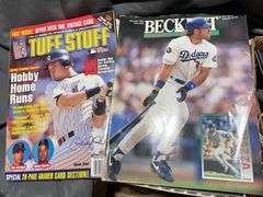 Hobby Magazines and Collecting Guides inc. Beckett Baseball & Football, Tuff Stuff, Log Home Living, Deer & Deer Hunting