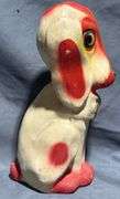 Carnival Chalkware Basset Marked “Carnival from North of South Bend, Indiana 1953”,  12″ Tall