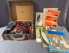 Automotive Diagnostic Case with Wiring Accessories and Tune-Up Manuals
