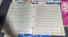 Sheet Music Covers and Pages Featuring Various Composers
