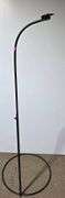 Black Metal Freestanding Display Stand 48″ H