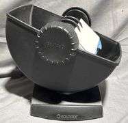 Office Equipment Lot Including Rolodex, Hole Punches, and Cables