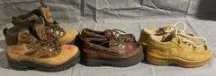 Three Pairs of Children's Shoes: Guess, and Two pairs of Thom McAn
