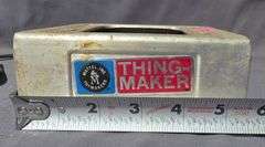 1964 Mattel Thing-Maker Electric Toy Mold Heating Unit model 4577, 5.5″ x 5″