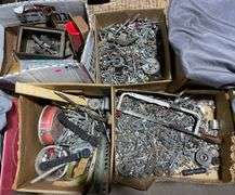 Hardware and Tools Including Ballmoor Dust Pan and Hand Saw