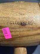 Hellenberg-Branded Mallet and Wood Tool 6″