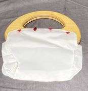 Handbag Form with Wood Handles & 4 Interchangeable Covers