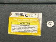 Thunderbolt Magnum Solar 1.5W Solar Battery Charger, 14”x5”