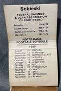 50 Notre Dame Football 1989 Matchbooks by Universal Match Corp. – South Bend, IN