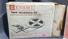 Knight Tape Accessory Kit with Magnetic Recording Tapes and Editing Tools