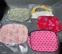 Handbag Form with Wood Handle & Four Interchangeable Covers