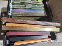 Magazine Files, Frames, and Printed Materials